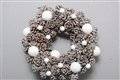 halfcone wreath white